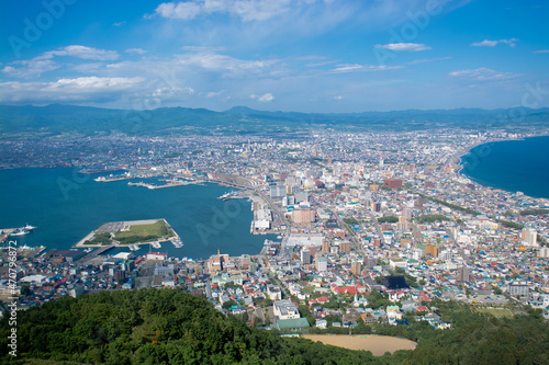 View of Hakodate from Mt. Hakodate