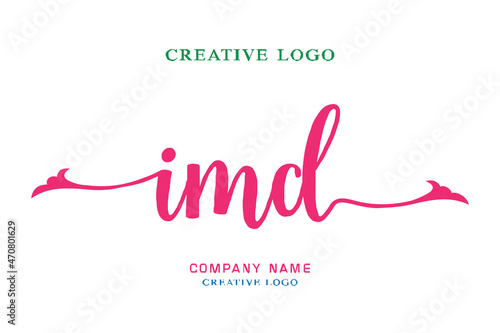 IMD lettering logo is simple, easy to understand and authoritative photo