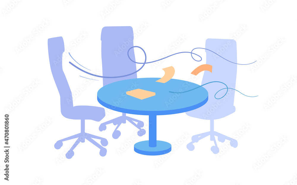 Empty room illustration Empty room illustration