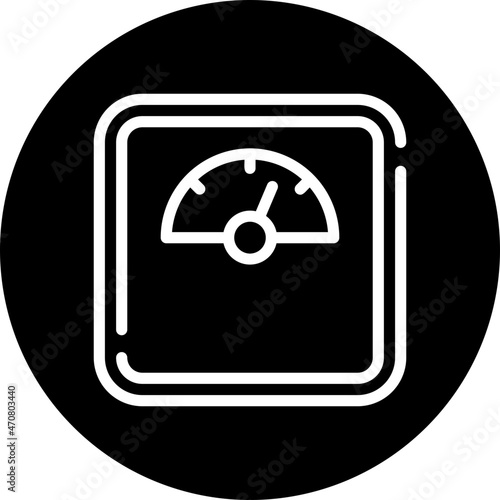 weight glyph icon
