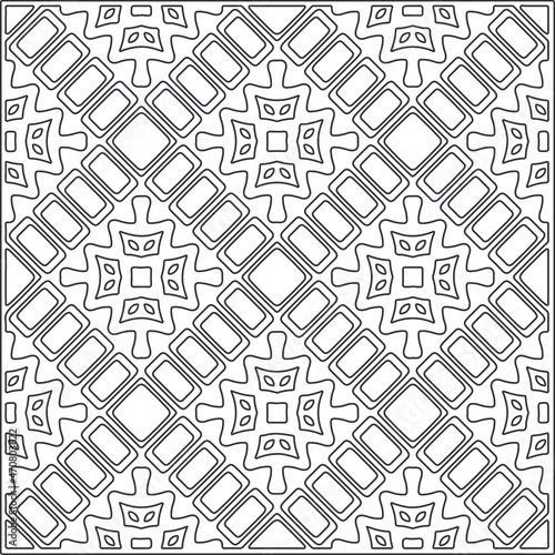 Design monochrome grating pattern,black and white patterns.Repeating geometric tiles from stripe elements. black ornament.
