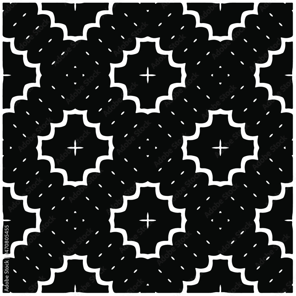 Seamless vector pattern in geometric ornamental style. Black pattern.Design element for prints, backgrounds, template, web pages and textile pattern. Geometric art. Seamless vector pattern in geometric ornamental style. Black pattern.Design element for prints, backgrounds, template, web pages and textile pattern. Geometric art.