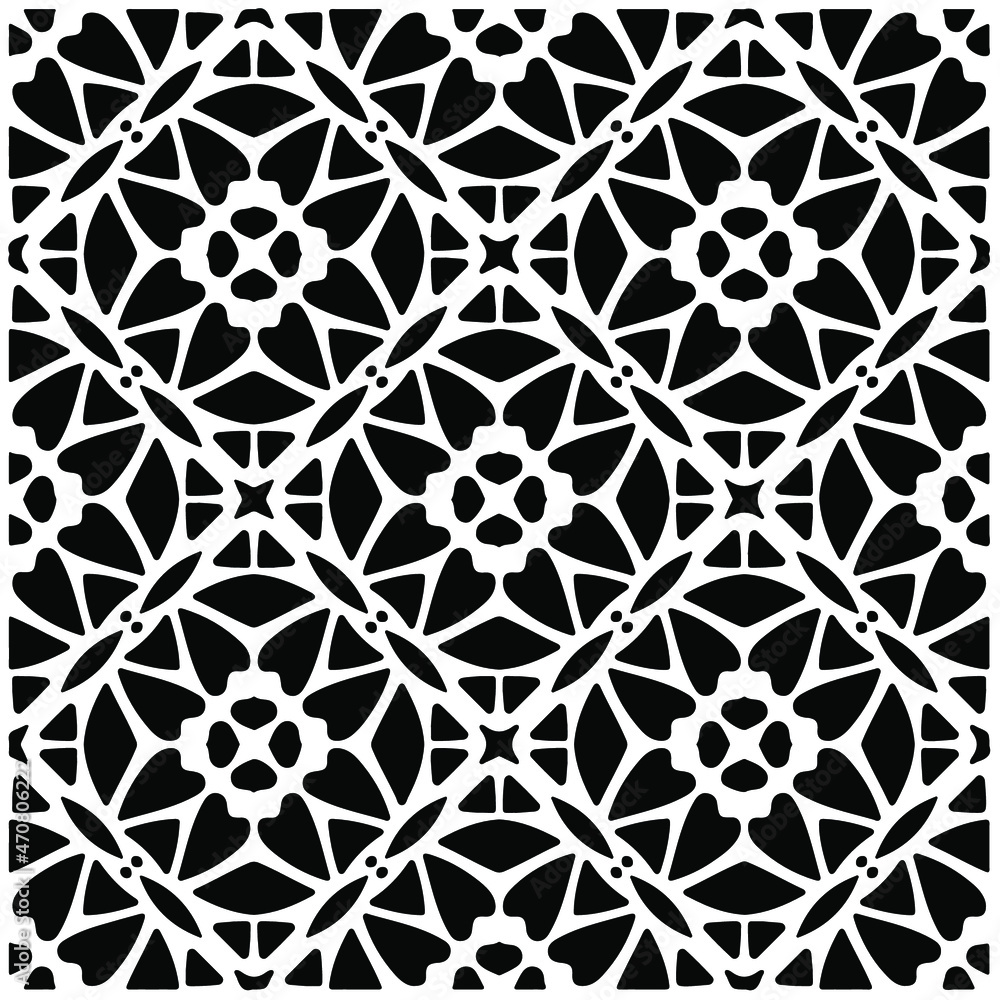 Seamless vector pattern in geometric ornamental style. Black pattern.Design element for prints, backgrounds, template, web pages and textile pattern. Geometric art. Seamless vector pattern in geometric ornamental style. Black pattern.Design element for prints, backgrounds, template, web pages and textile pattern. Geometric art.