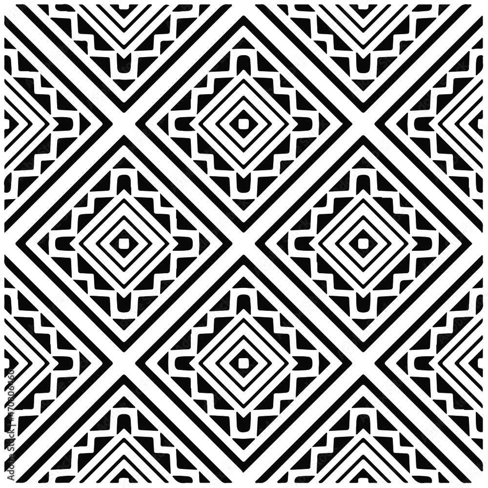 Vector seamless models. Modern stylish texture. Composition from regularly repeating geometrical element. Monochrome, simple. Vector illustrations.
Vector seamless models. Modern stylish texture. Composition from regularly repeating geometrical element. Monochrome, simple. Vector illustrations.