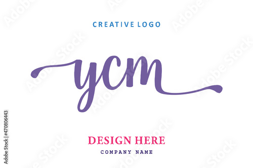 YCM lettering logo is simple, easy to understand and authoritative