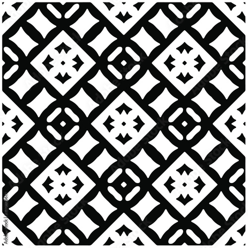 
Vector seamless models. Modern stylish texture. Composition from regularly repeating geometrical element. Monochrome, simple. Vector illustrations.
