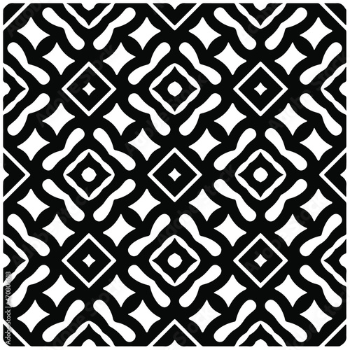 
Vector seamless models. Modern stylish texture. Composition from regularly repeating geometrical element. Monochrome, simple. Vector illustrations.
