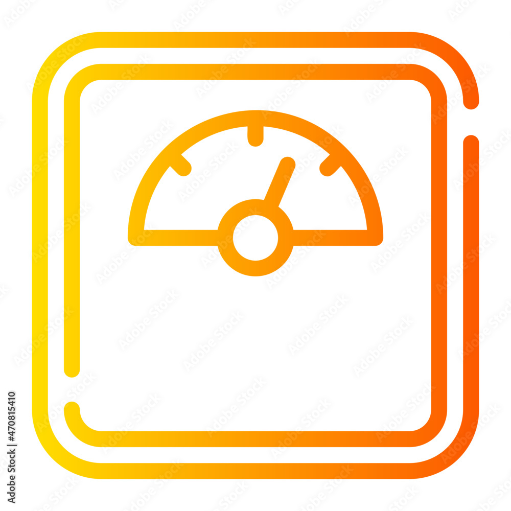 weight line icon weight line icon