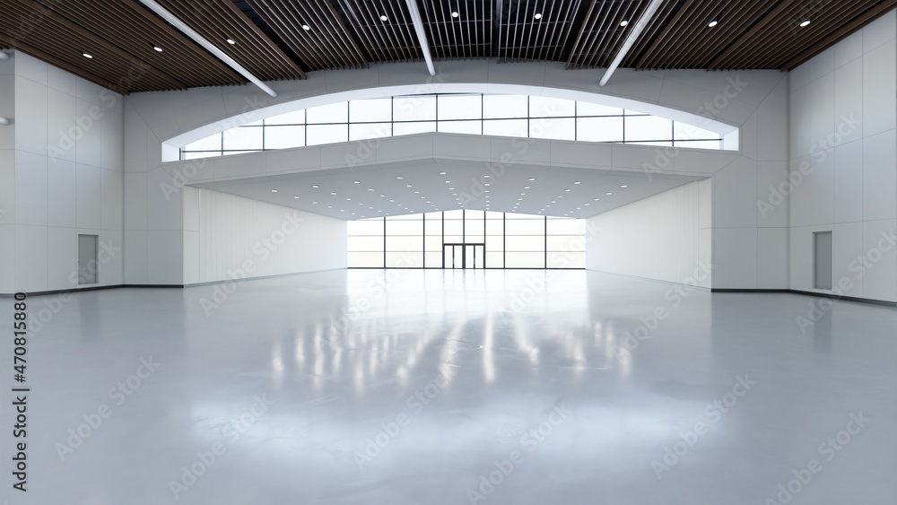 Fototapeta premium Exhibition Hall Interior 2