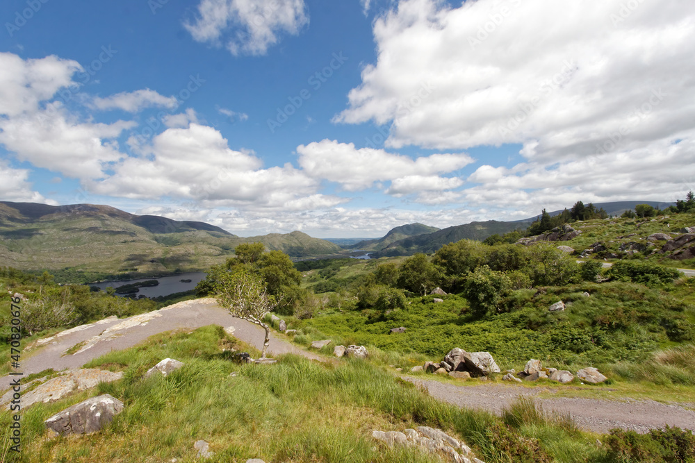 Wild Atlantic Way, West Ireland, Killarney National Park, Around the Iveragh Peninsula in the southwest of Ireland