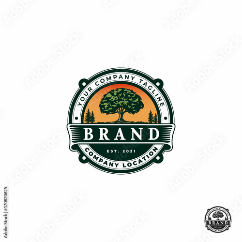 Oak tree logo