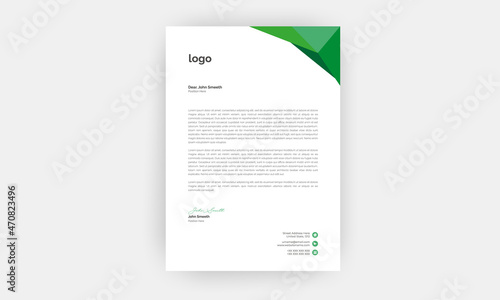 Simple creative modern letter head templates for your project design,a4 sizes.