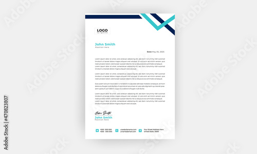Simple creative modern letter head templates for your project design,a4 sizes.