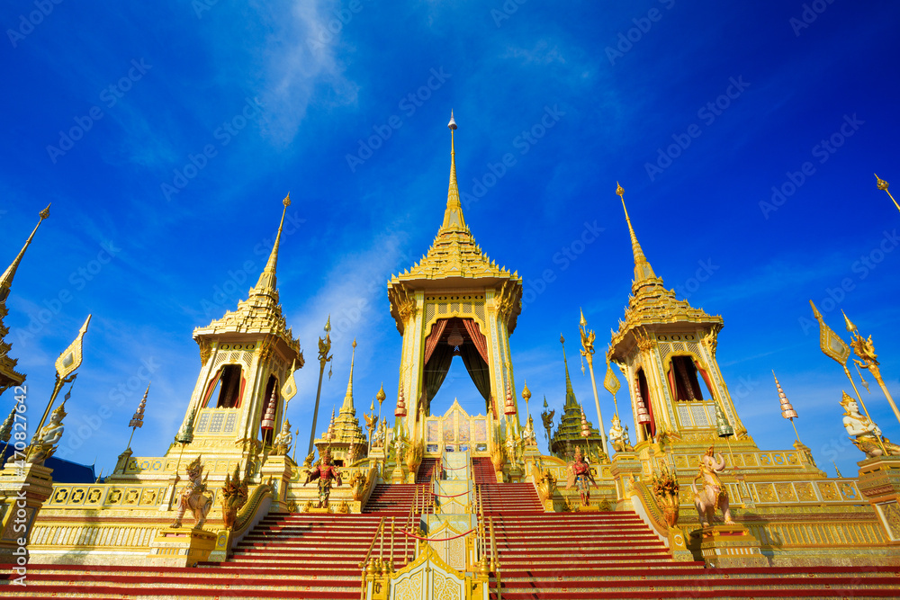 The Royal Crematorium Replica for King Bhumibol Adulyadej (Pra May Ru Maat) 
