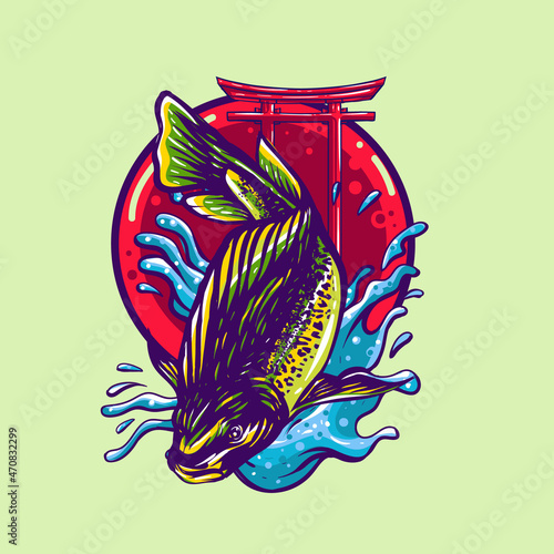 japanese thema fish water