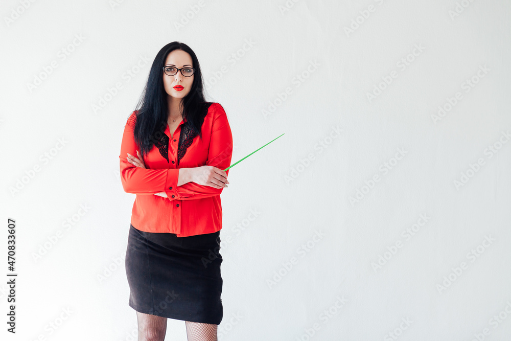 beautiful woman brunette teacher in business suit beautiful woman brunette teacher in business suit