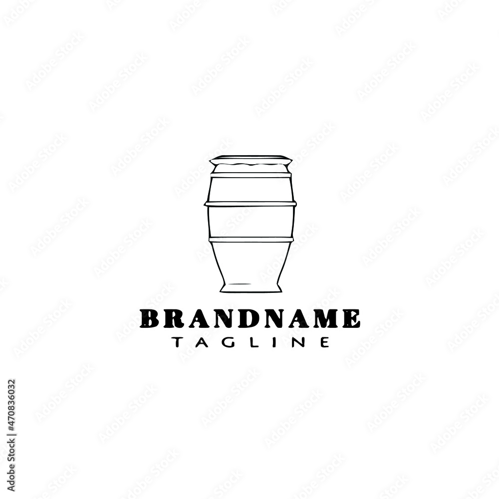 conga logo cartoon icon design template simple isolated vector illustration conga logo cartoon icon design template simple isolated vector illustration