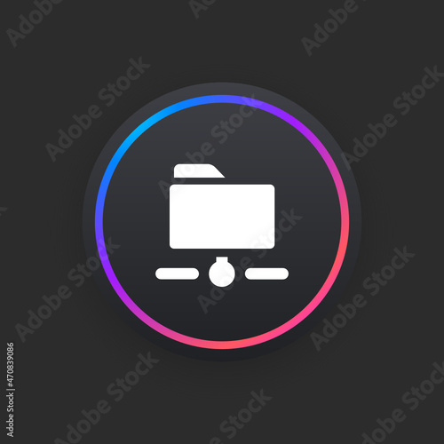 Folder Sharing -  UI Icon