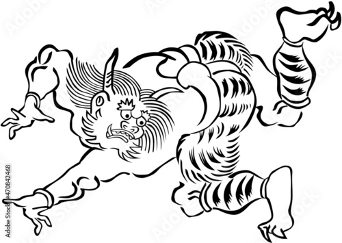 浮世絵　鬼　その19
