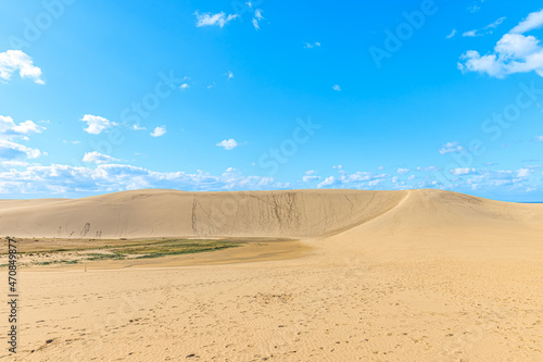 秋の鳥取砂丘 鳥取県鳥取市 Tottori Sand Dunes in Autumn. Tottori-ken Tottori city