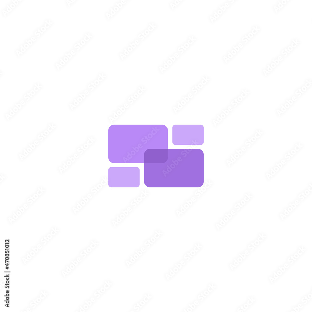 Illustration vector graphic template of abstract logo Illustration vector graphic template of abstract logo