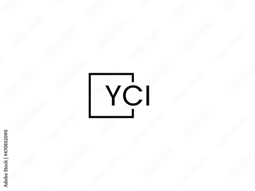 YCI letter initial logo design vector illustration YCI letter initial logo design vector illustration