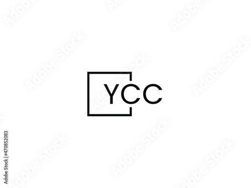 YCC letter initial logo design vector illustration