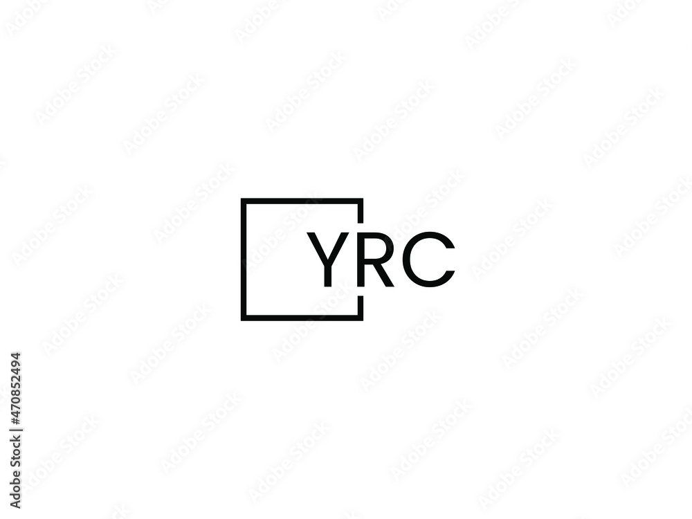 YRC letter initial logo design vector illustration YRC letter initial logo design vector illustration