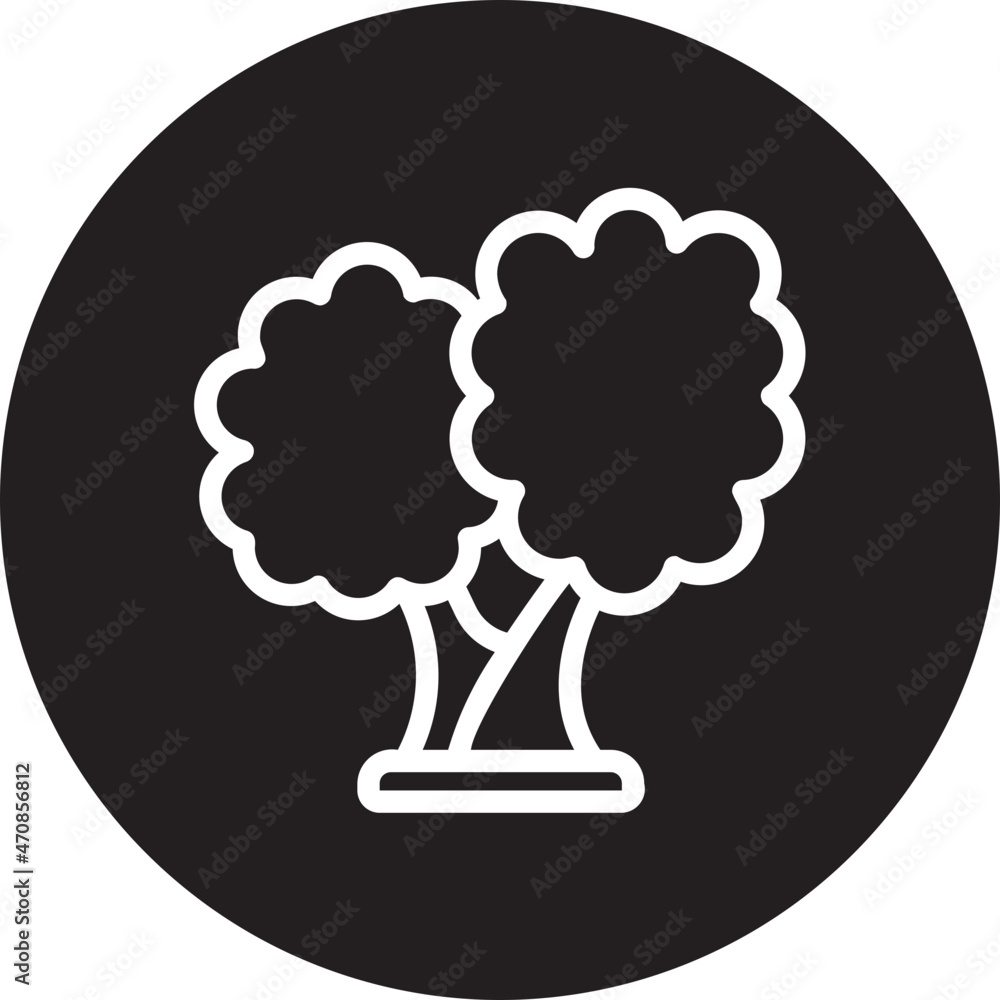 tree glyph icon