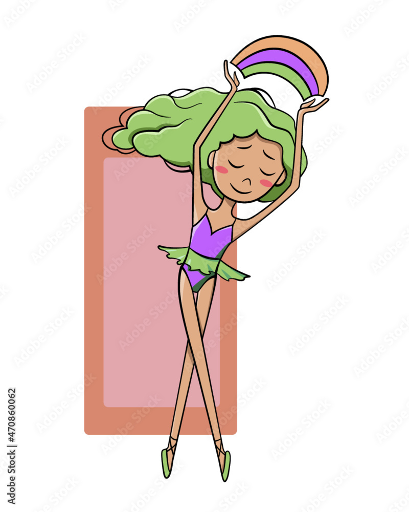Beautiful ballerina. Beautiful ballerina.