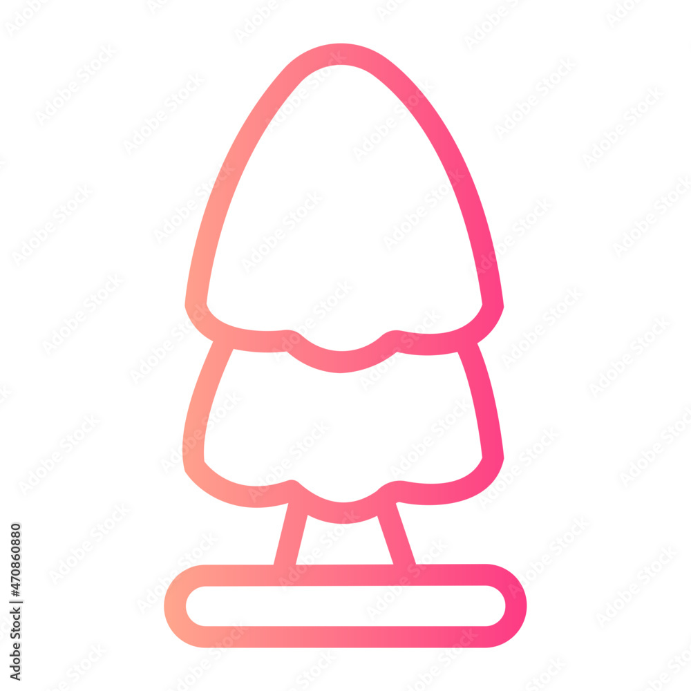tree gradient icon tree gradient icon