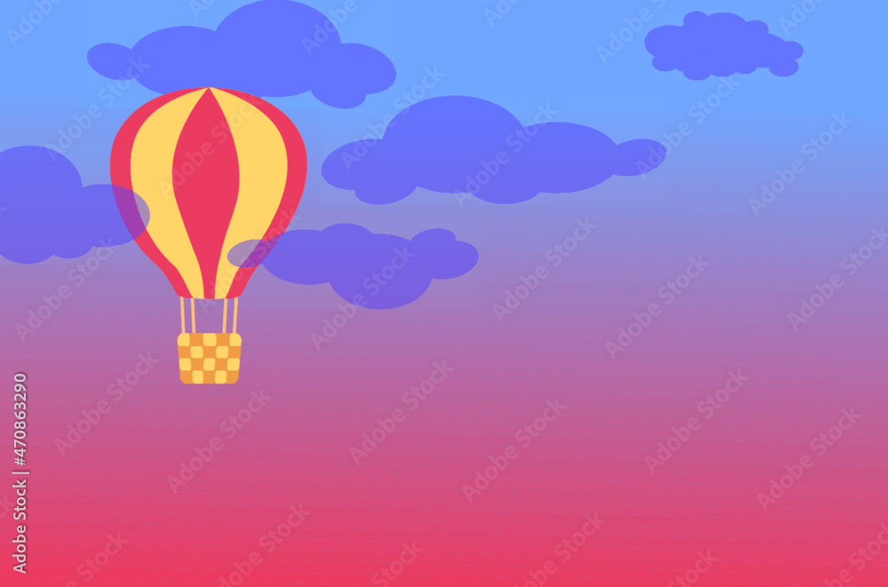 Obraz premium hot air balloon
