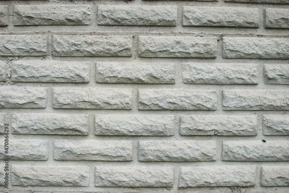 Fototapeta premium white brick wall texture