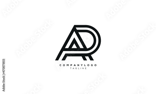 ADP, AD, AP, PA, DA, Abstract initial monogram letter alphabet logo design photo