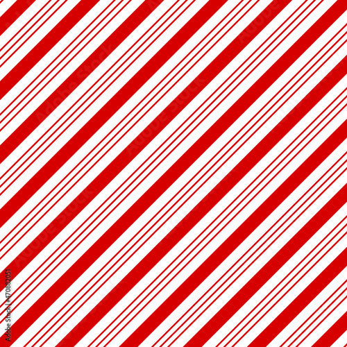 3D Fototapeten Jugendzimmer - Fototapete red and white candy cane striped pattern 