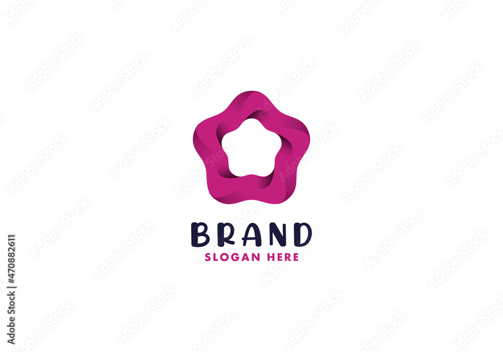 Logo Element Flower Simple Vector Illustration Template Good For Any Industry Logo Element Flower Simple Vector Illustration Template Good For Any Industry