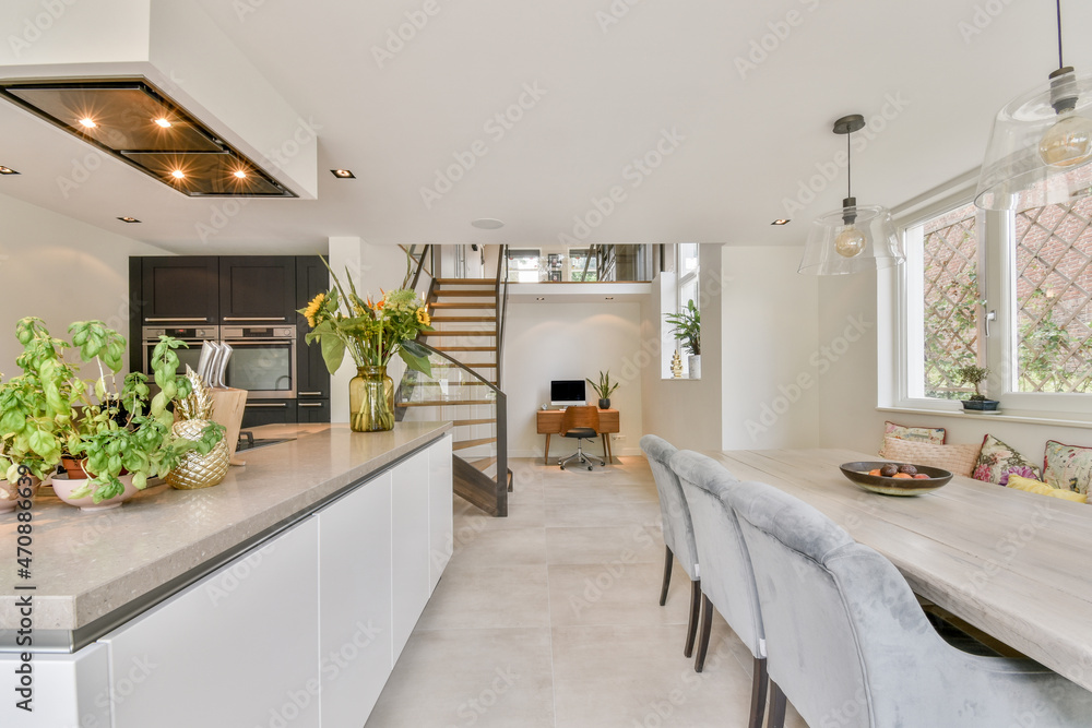 Stylish interior of modern house Stylish interior of modern house