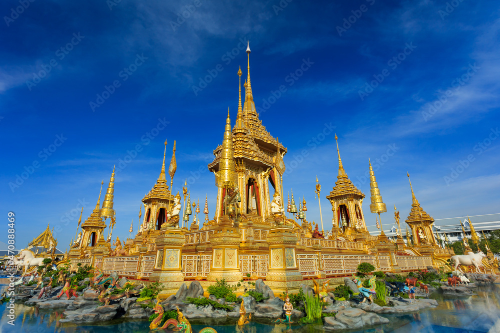 The Royal Crematorium Replica for King Bhumibol Adulyadej (Pra May Ru Maat) 