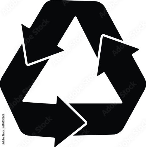 Recycling Vector icon which is suitable for commercial work