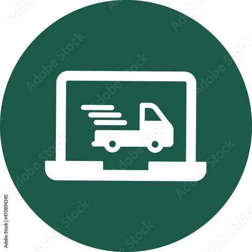 online delivery Vector icon which is suitable for commercial work

