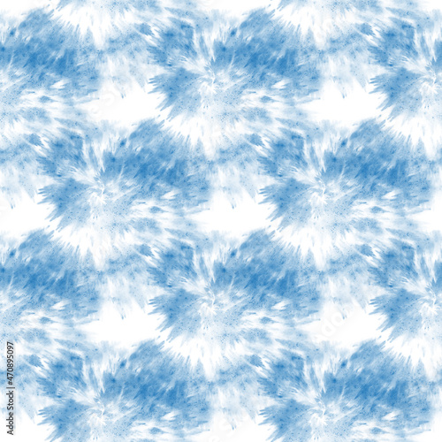 Batik brush seamless and repeat pattern design. Spiral Acrylic Illustration Pattern. Shibori. Tie dye patterns. Orchid Smoke Fashion Abstract - 410.