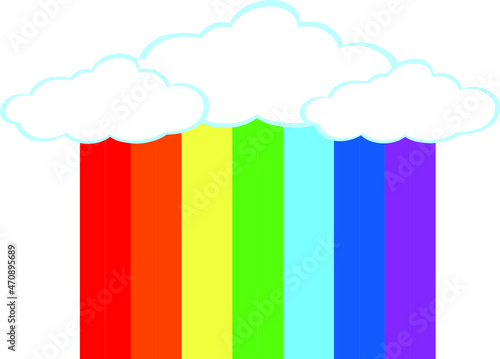 rainbow cloud