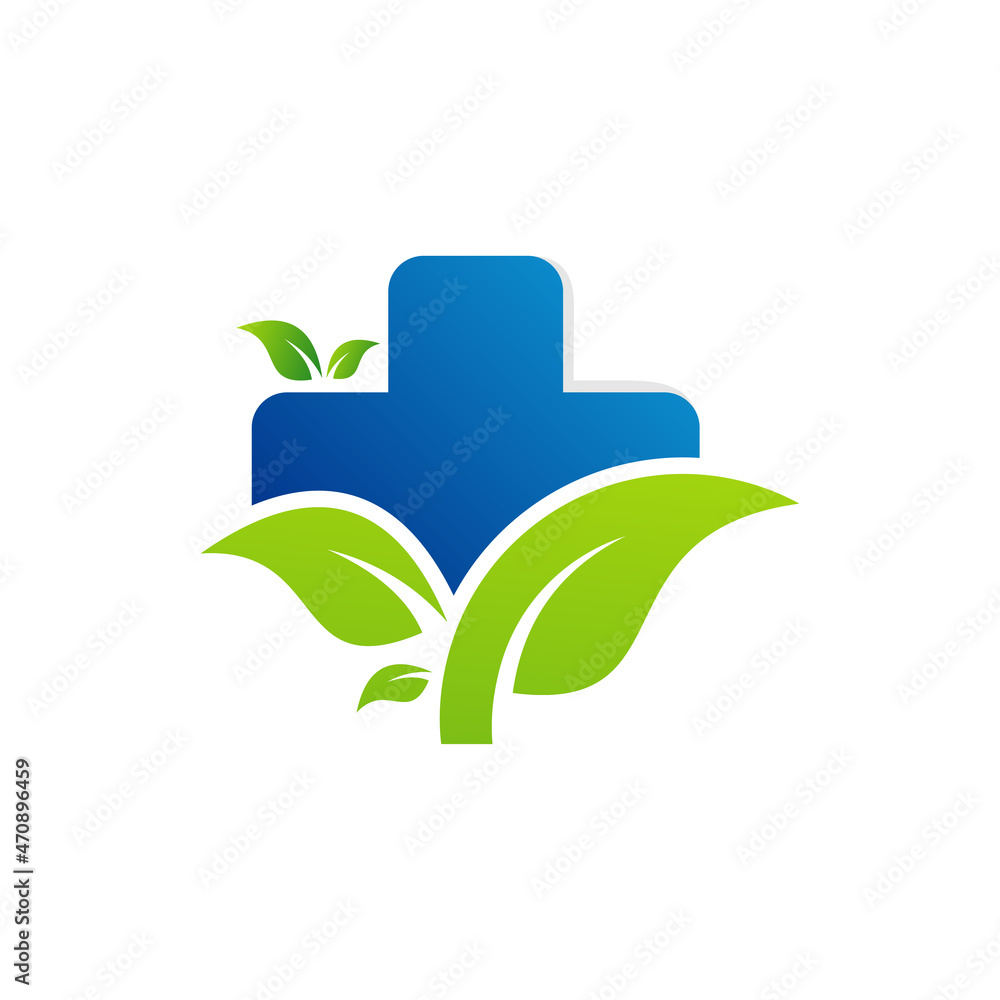 Nature Health logo design vector template. Farm logo concept Stock ...