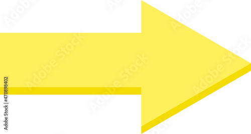 Arrow figure showing way direction symbol vector