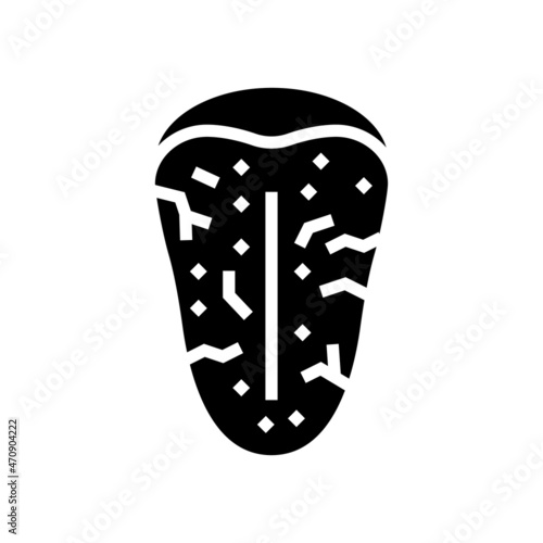sjogrens syndrome glyph icon vector. sjogrens syndrome sign. isolated contour symbol black illustration