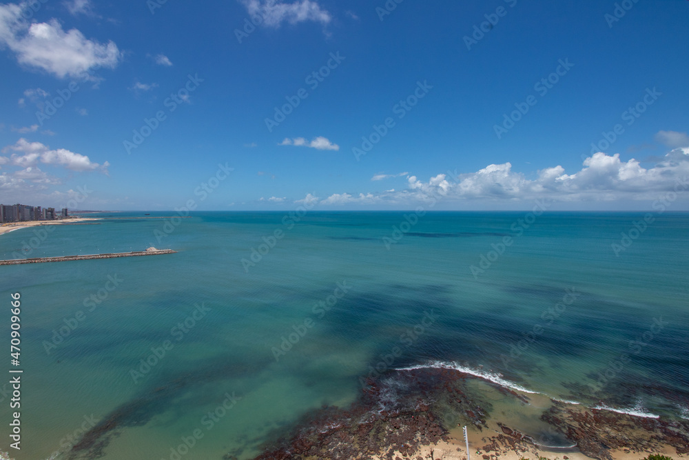Visão panoramica da avenida Beira Mar Visão panoramica da avenida Beira Mar