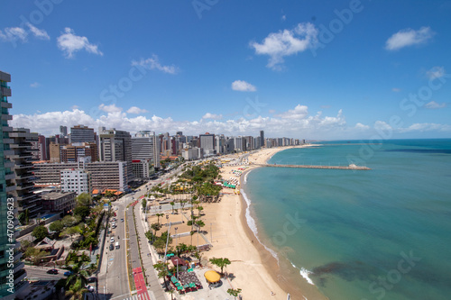 Visão panoramica da avenida Beira Mar