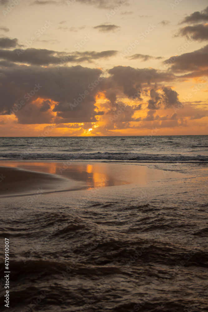 Obraz premium Beautiful and colorful brazilian beach