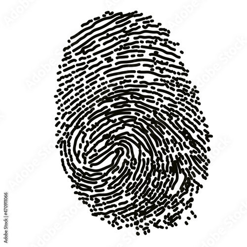 print with fingerprint