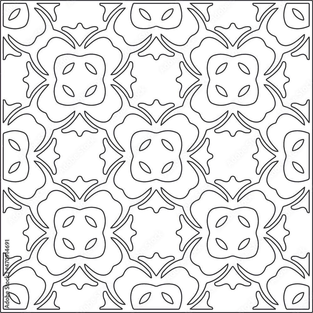 Vector pattern with symmetrical elements . Repeating geometric tiles from striped elements. black patterns. Vector pattern with symmetrical elements . Repeating geometric tiles from striped elements. black patterns.